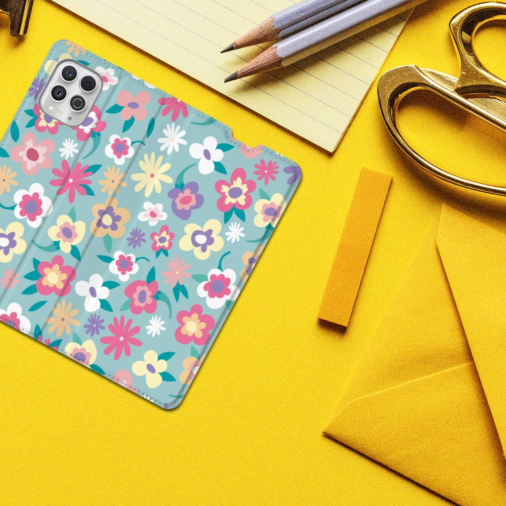 Motorola Moto G100 Smart Cover Flower Power - B2C Telecom