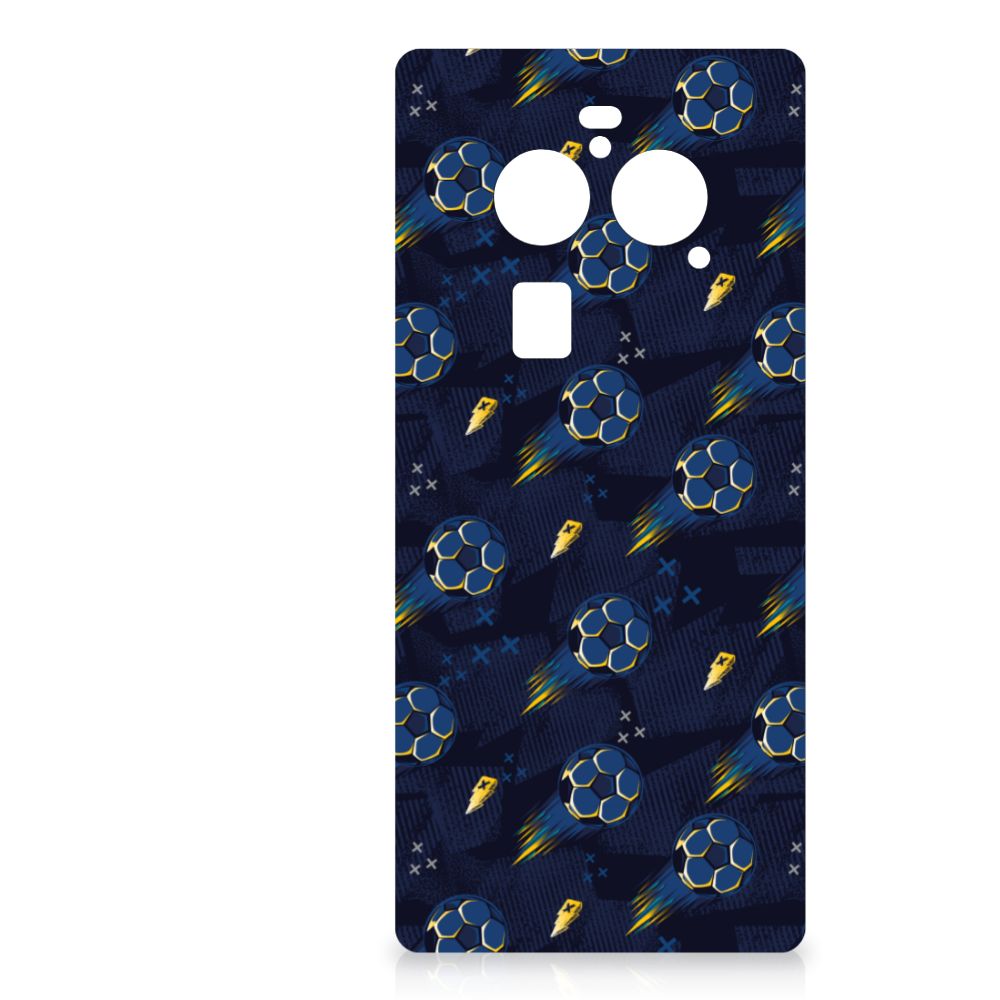 Doorzichtige Silicone Hoesje voor OPPO Find X6 Pro Voetbal B2C Telecom