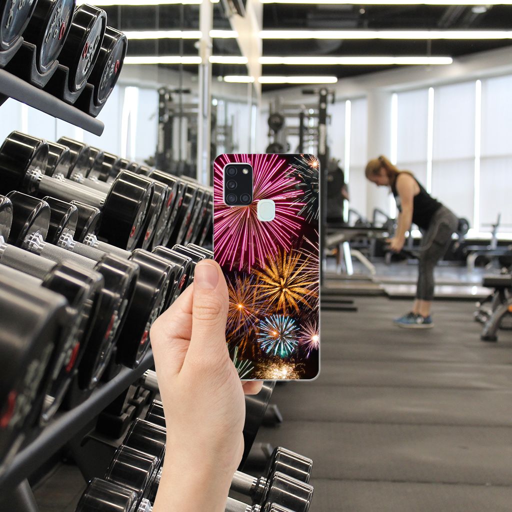 Samsung Galaxy A21s Silicone Back Cover Vuurwerk B2C Telecom