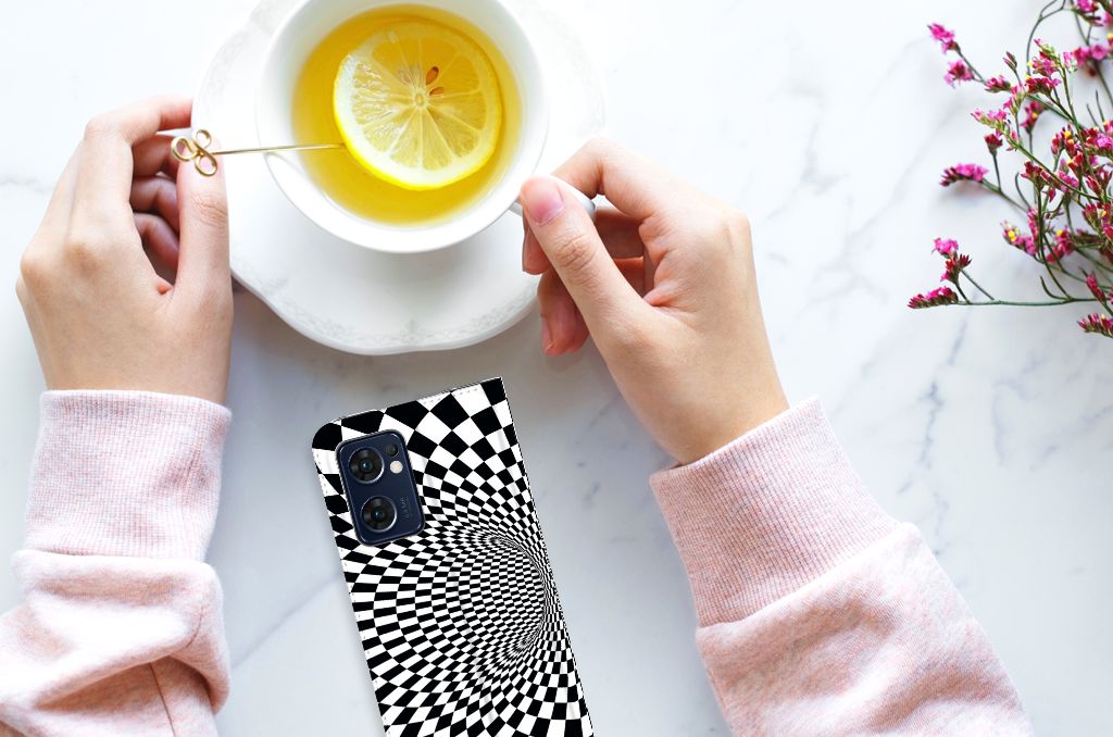 OPPO Find X5 Lite | Reno7 5G Stand Case Illusie - B2C Telecom