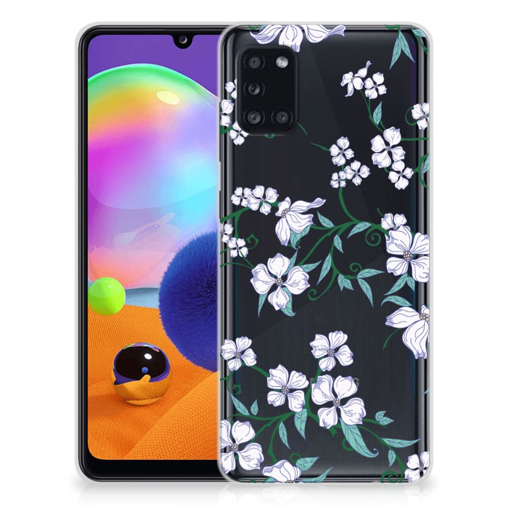 Samsung Galaxy A31 Uniek TPU Case Blossom White B2C Telecom