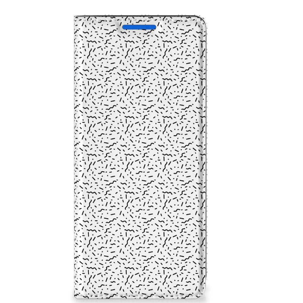 OPPO Reno 6 Pro Plus 5G Hoesje met Magneet Stripes Dots - B2C Telecom