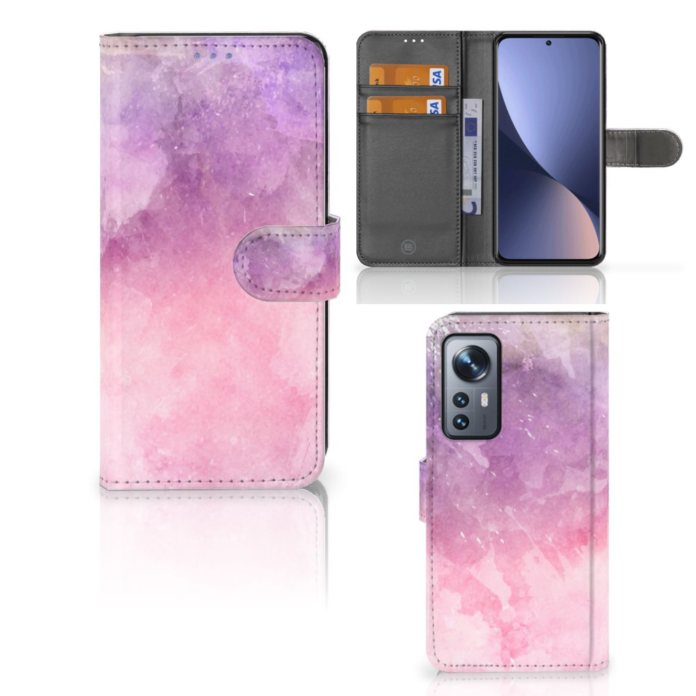 Hoesje Xiaomi 12 | 12X Pink Purple Paint