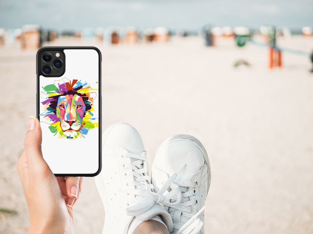 Apple iPhone 11 Pro Max Bumper Hoesje Lion Color B2C Telecom