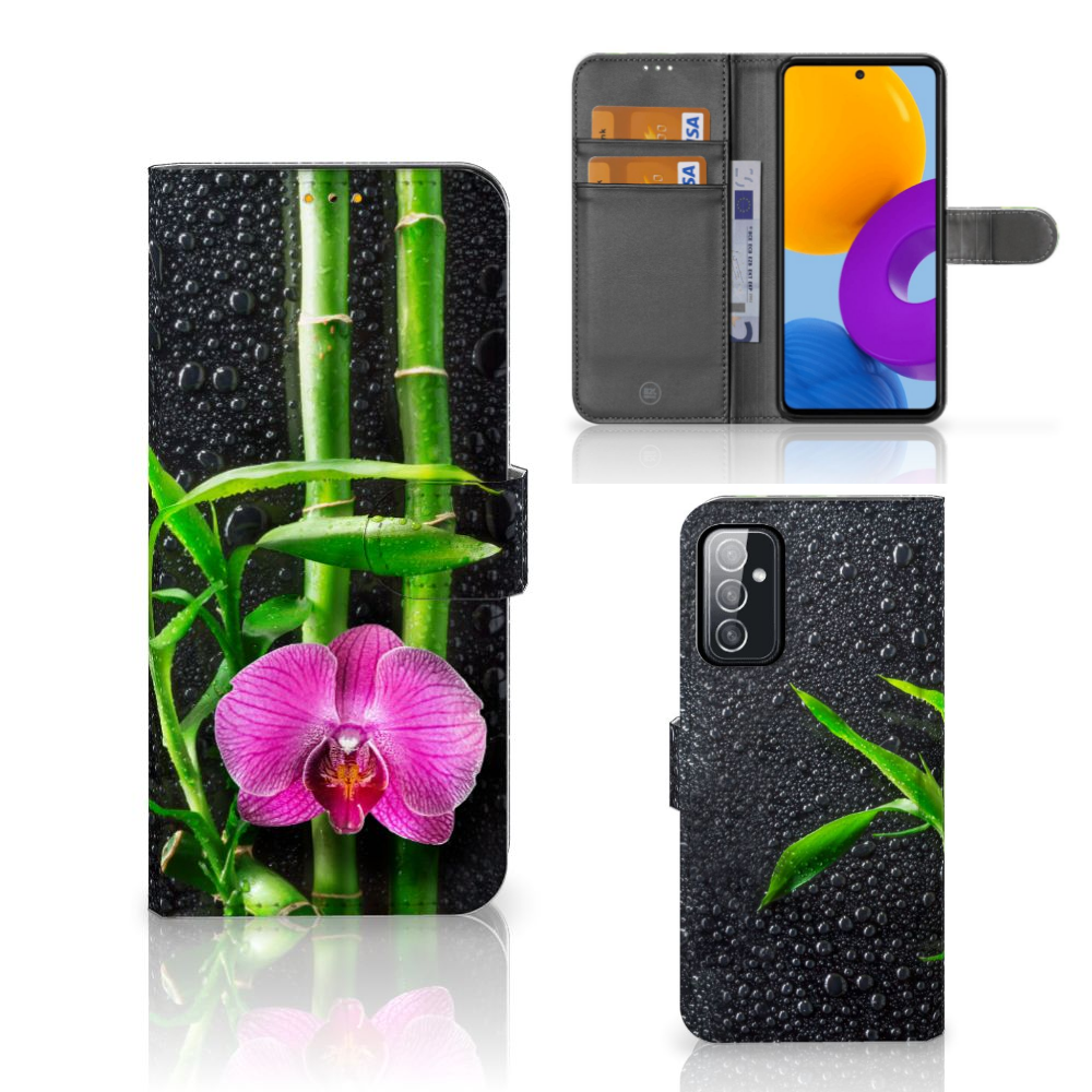 Samsung Galaxy M52 Hoesje Orchidee