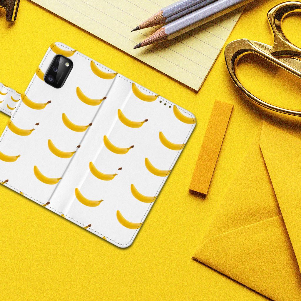 Samsung Galaxy A41 Book Cover Banana