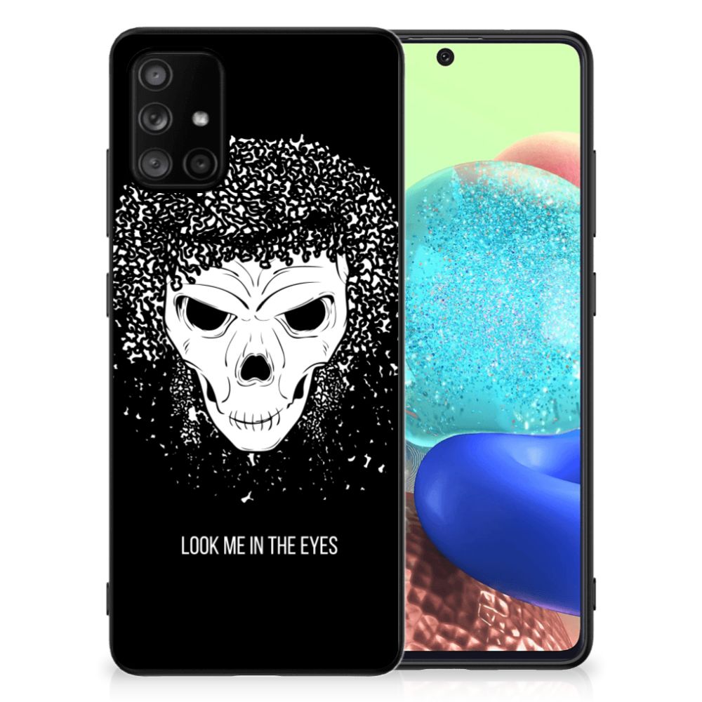 Telefoonhoesje Samsung Galaxy A71 Skull Hair