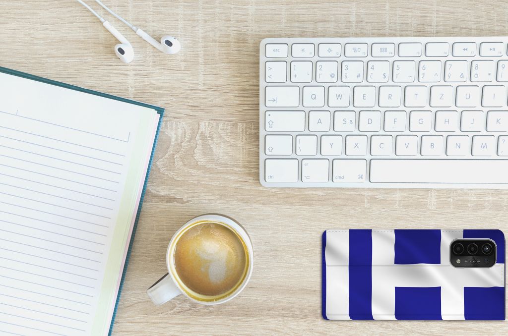 OPPO A54 5G | A74 5G | A93 5G Standcase Griekenland - B2C Telecom