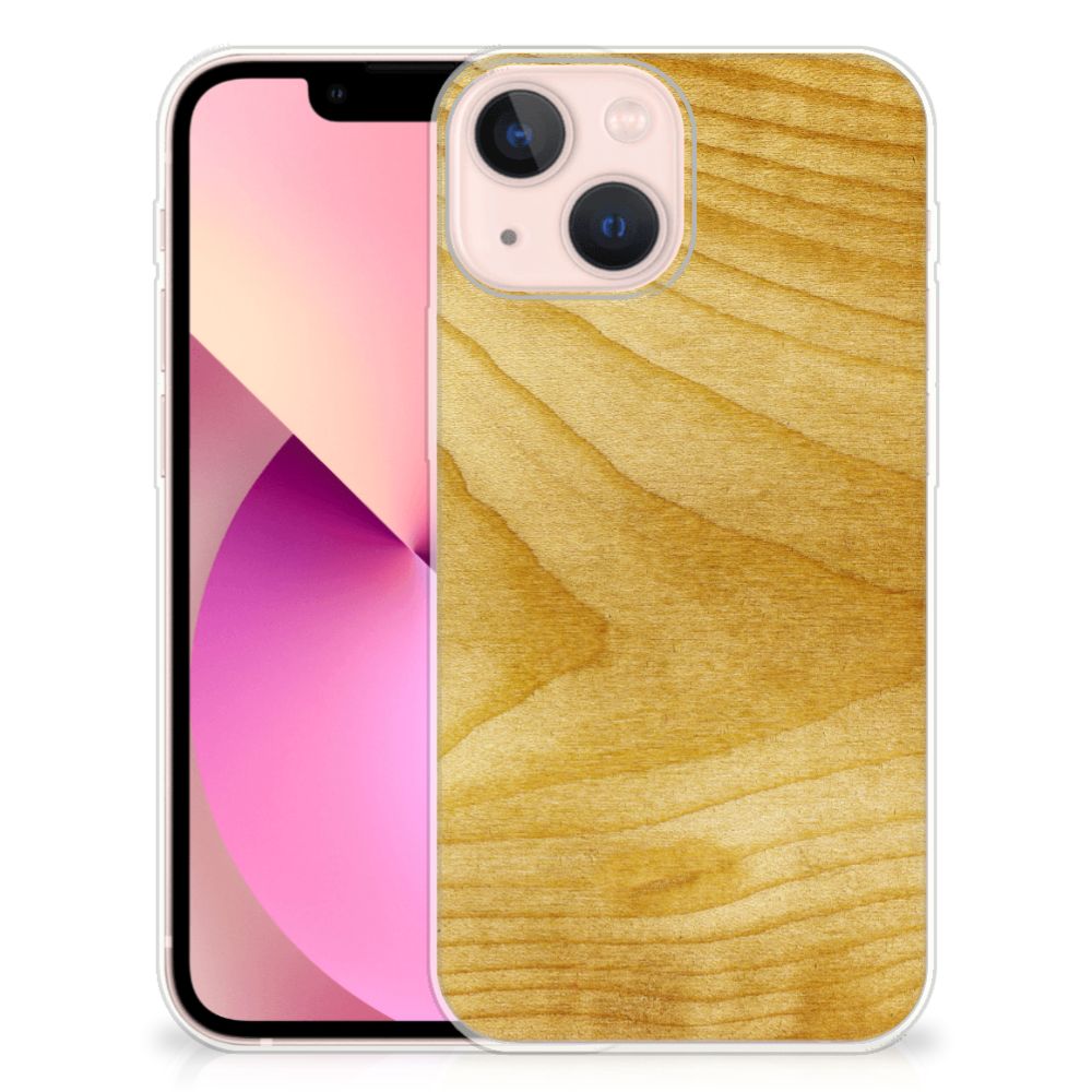 iPhone 13 mini Bumper Hoesje Licht Hout B2C Telecom
