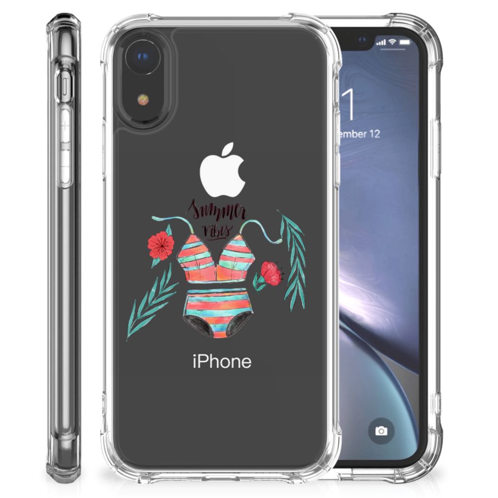 Apple iPhone Xr Stevig Bumper Hoesje Boho Summer