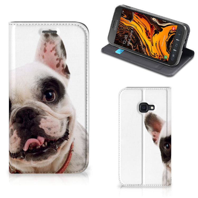 Samsung Galaxy Xcover 4s Hoesje maken Franse Bulldog