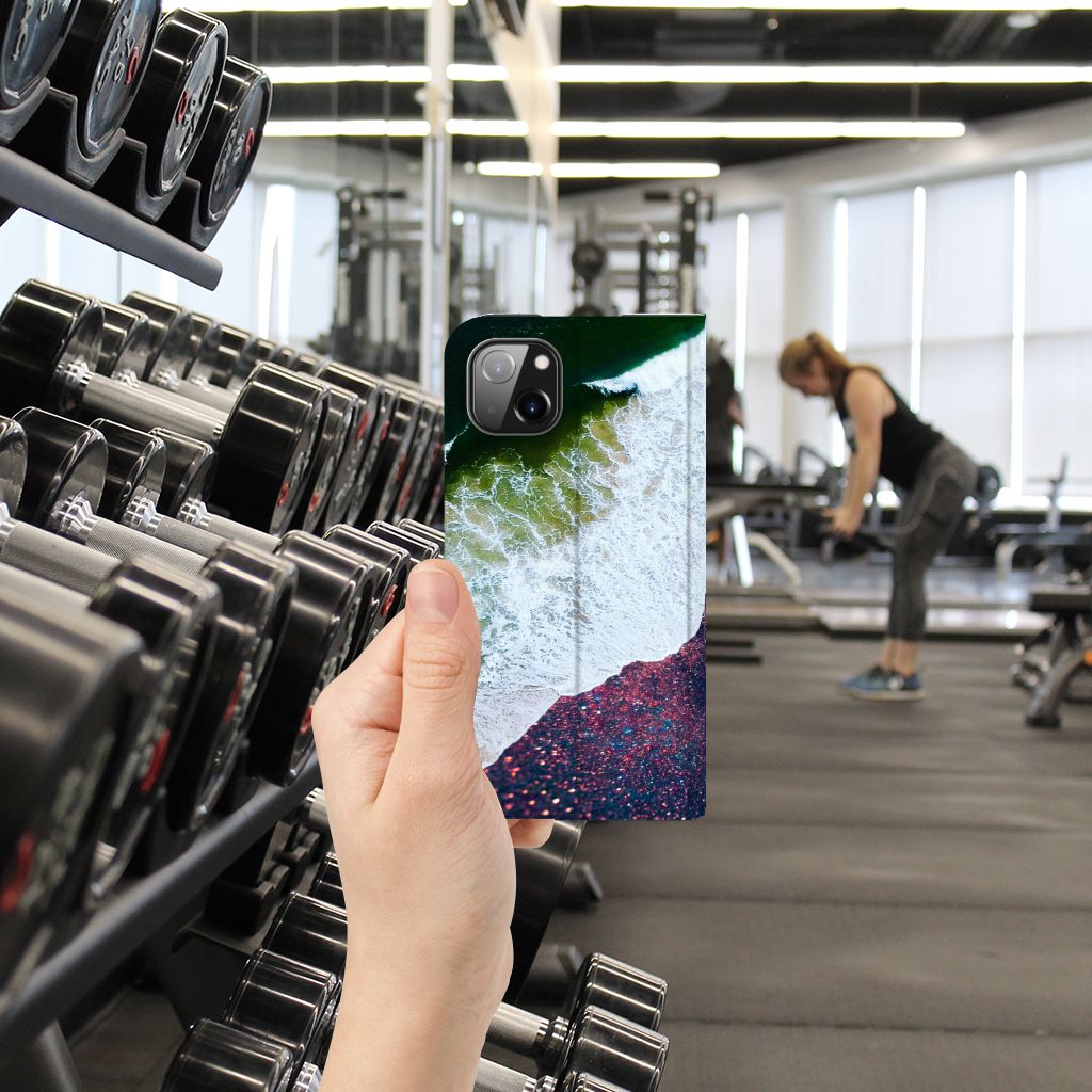 iPhone 14 Plus Stand Case Sea in Space