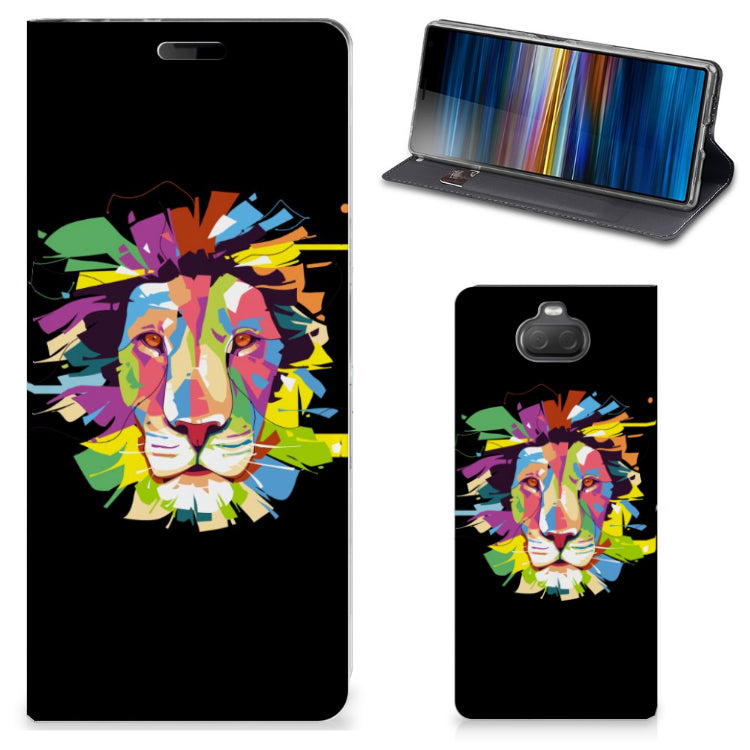 Sony Xperia 10 Magnet Case Lion Color