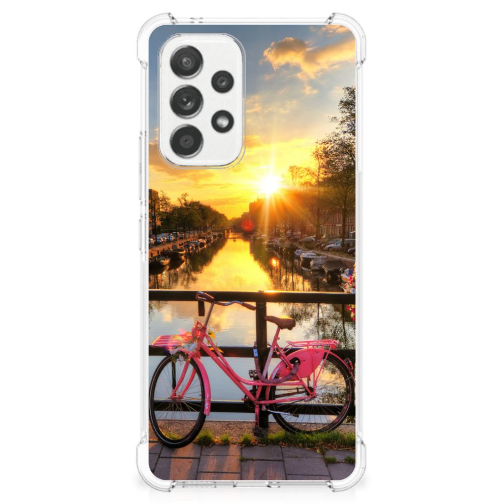 Samsung Galaxy A53 5G Telefoonhoesje met valbescherming Amsterdamse Grachten