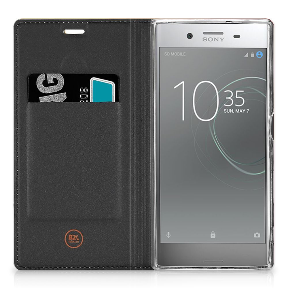 Stand Case voor Sony Xperia XZ | XZs Polygon Red