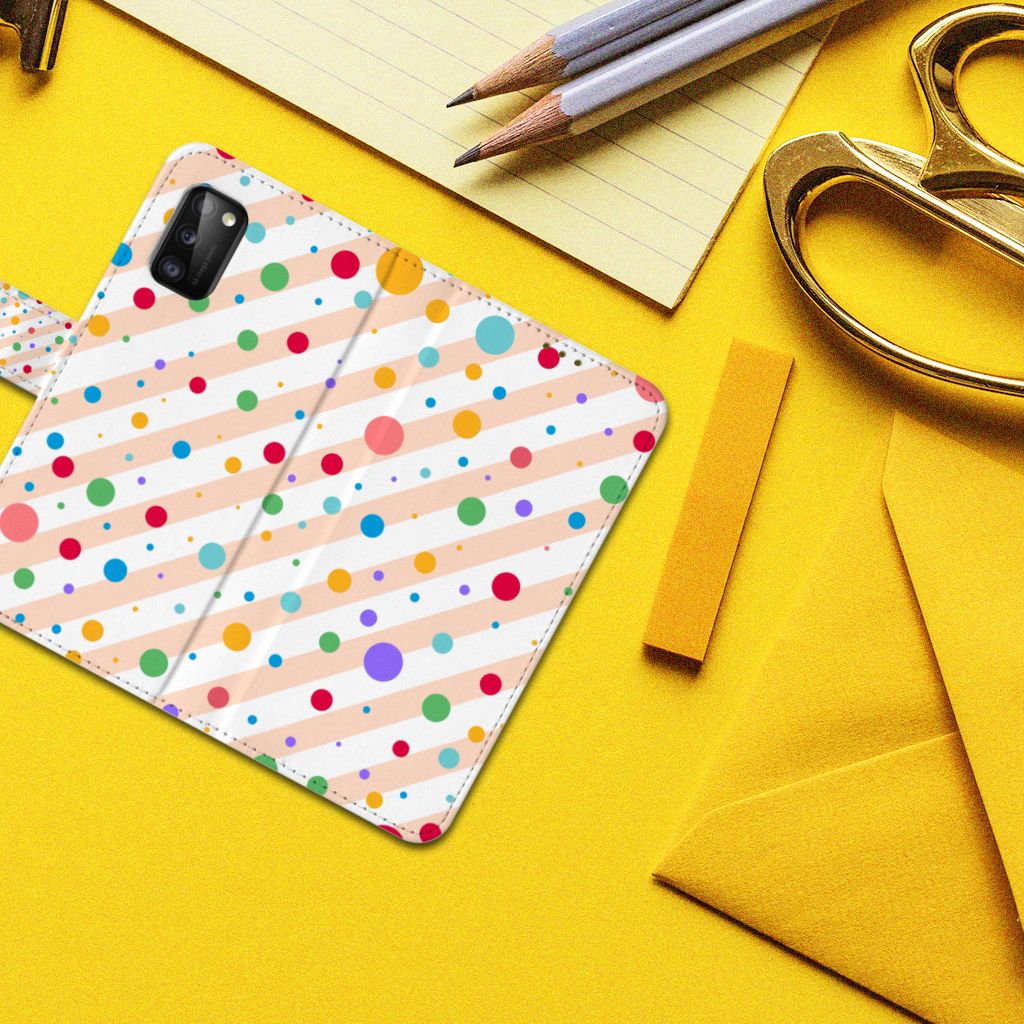 Samsung Galaxy A41 Telefoon Hoesje Dots