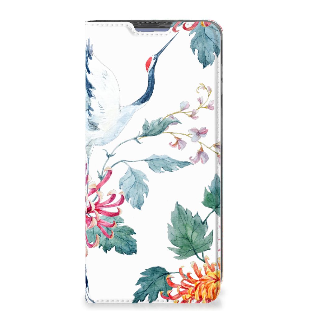 Poco X4 Pro 5G Hoesje maken Bird Flowers