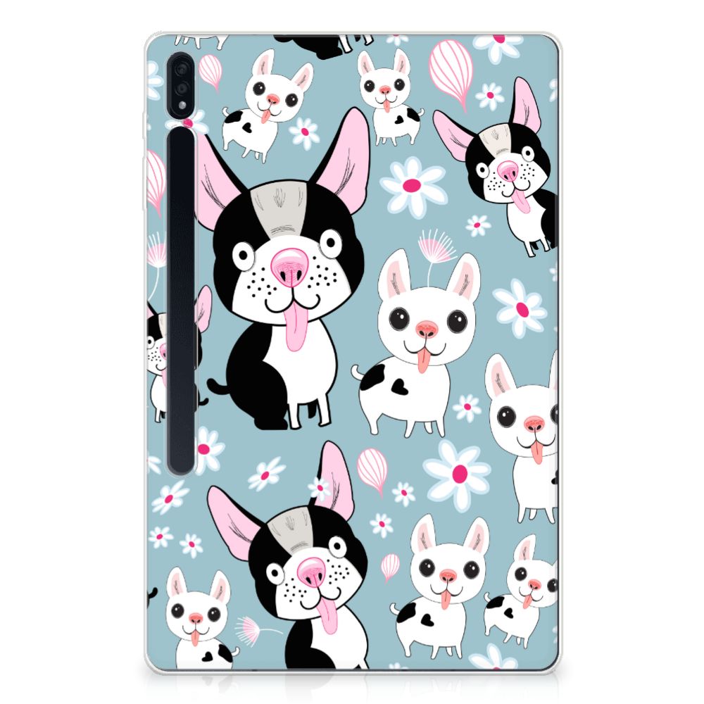 Samsung Galaxy Tab S7 Plus | S8 Plus Back Case Hondjes