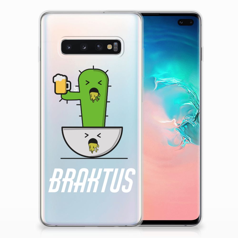 Samsung Galaxy S10 Plus Telefoonhoesje met Naam Braktus
