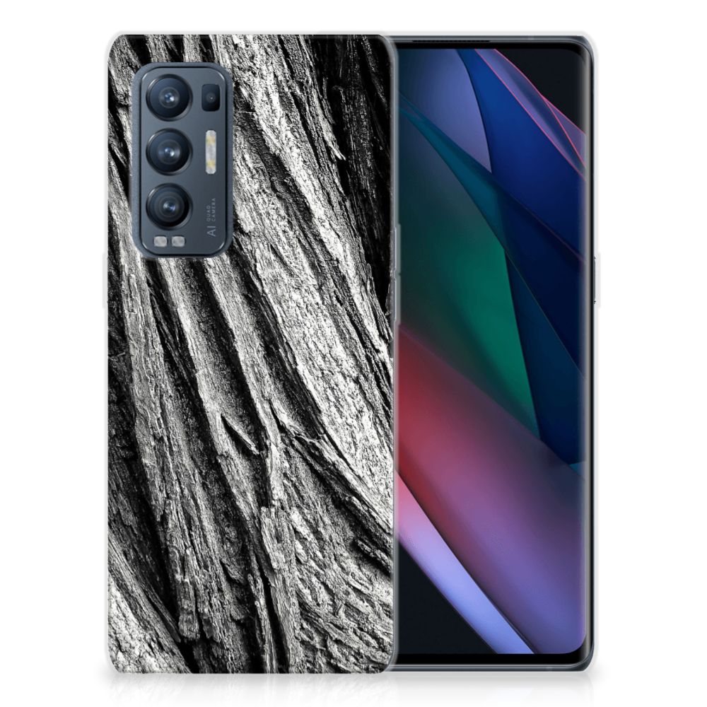 Bumper Hoesje OPPO Find X3 Neo Boomschors Grijs B2C Telecom