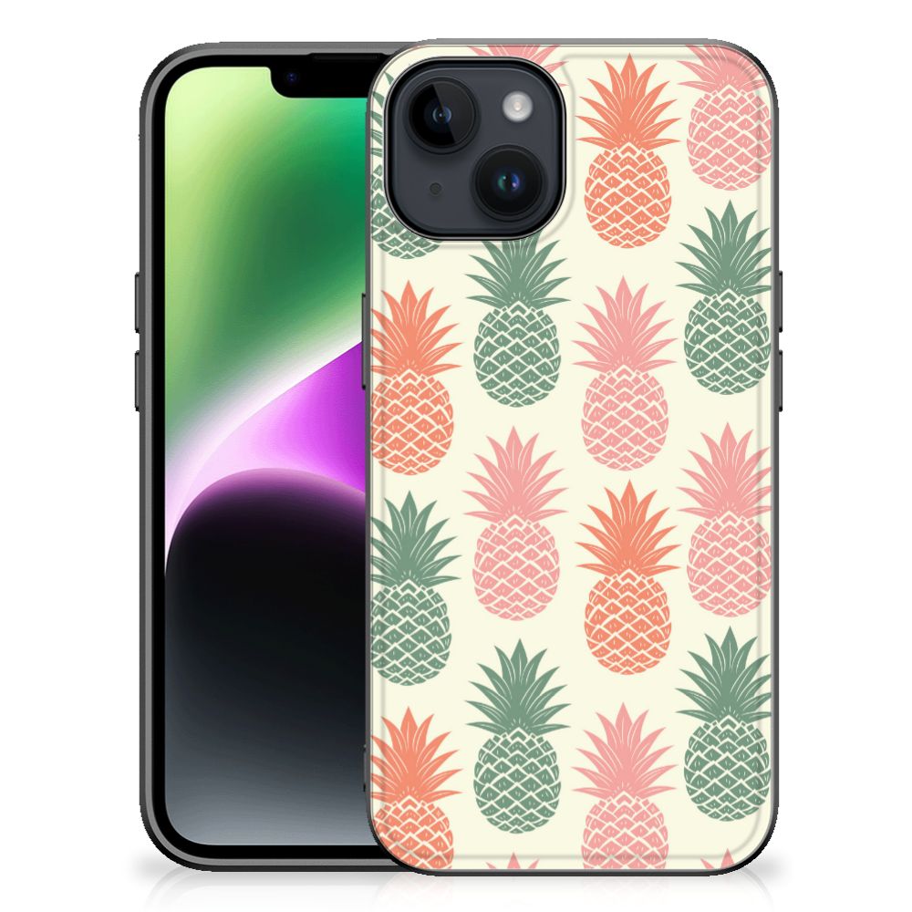 iPhone 15 Back Cover Hoesje Ananas B2C Telecom
