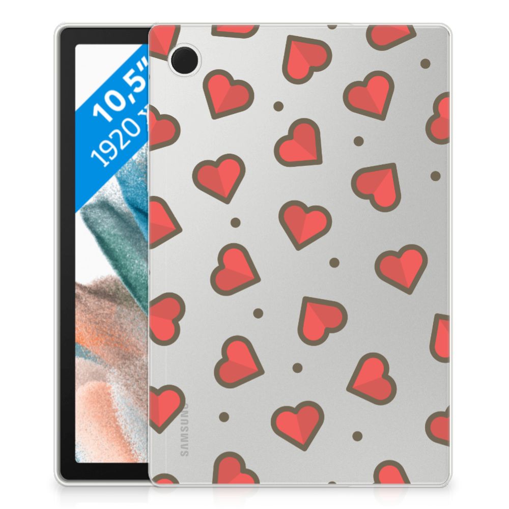 Samsung Galaxy Tab A8 2021/2022 Hippe Hoes Hearts - B2C Telecom