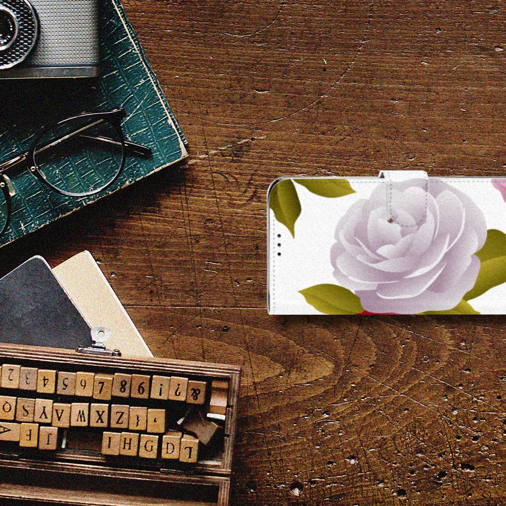 Motorola Moto G7 Power Hoesje Roses