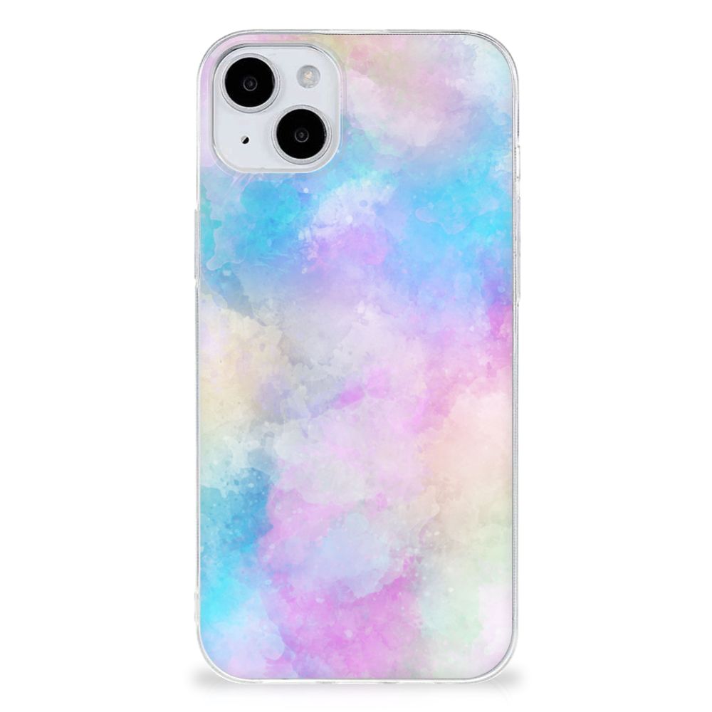 Hoesje maken iPhone 15 Watercolor Light