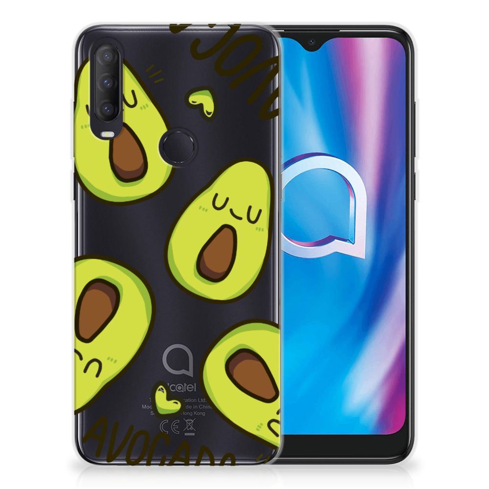 Alcatel 1S (2020) Telefoonhoesje met Naam Avocado Singing