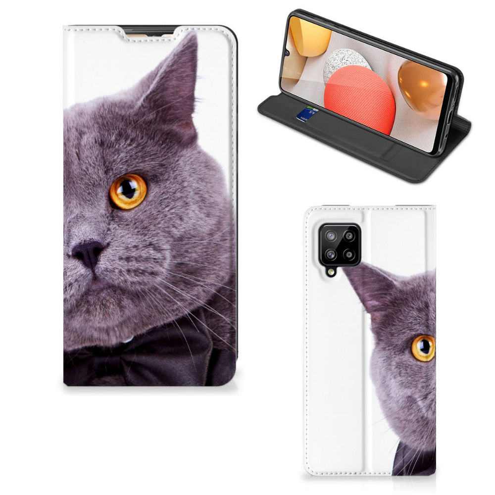 Samsung Galaxy A42 Hoesje maken Kat