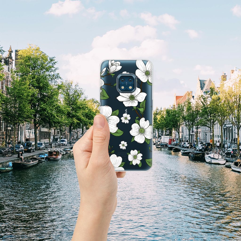 Nokia XR20 TPU Case Dogwood Flowers