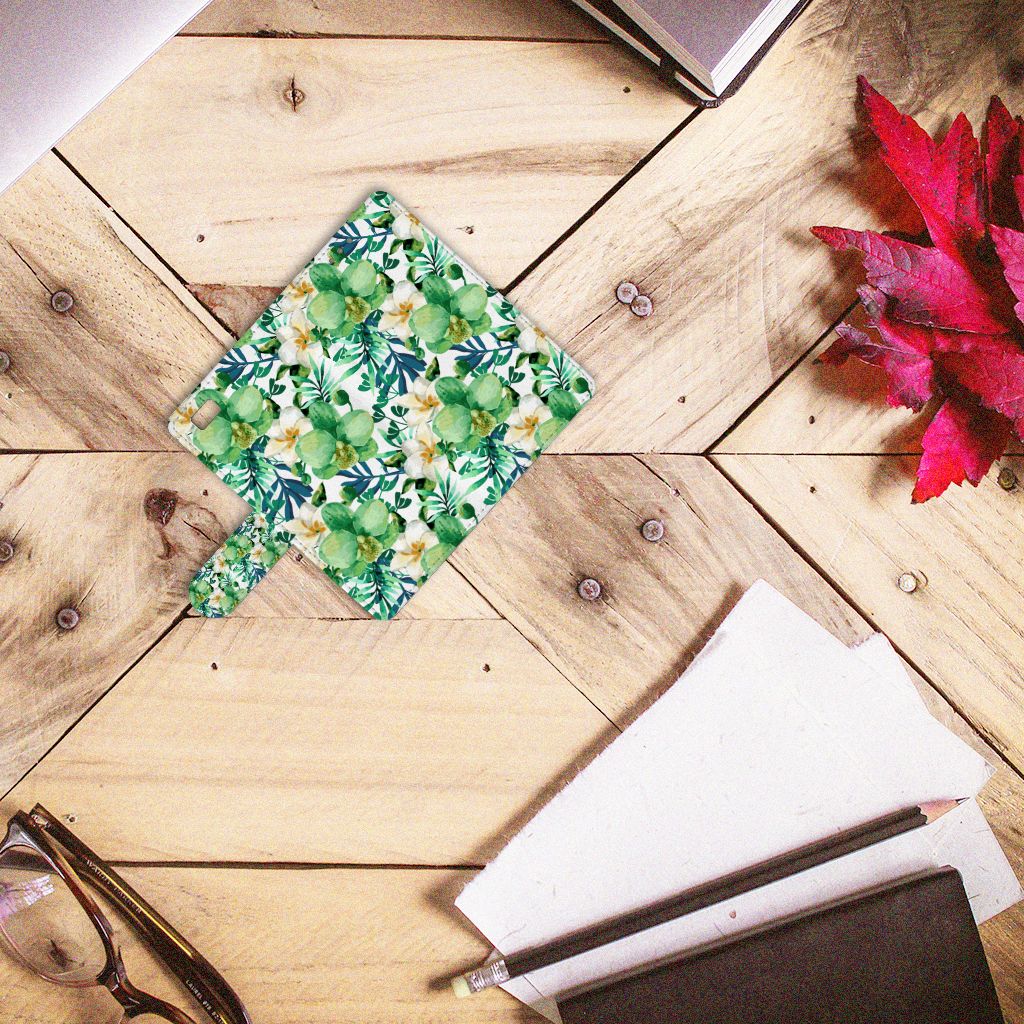 Huawei Ascend P8 Lite Hoesje Orchidee Groen