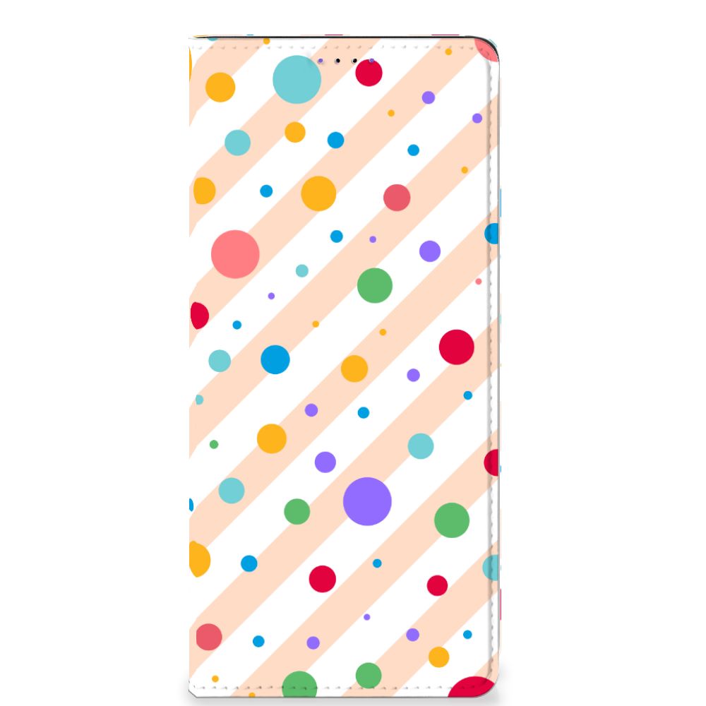 Samsung Galaxy A22 5G Hoesje met Magneet Dots