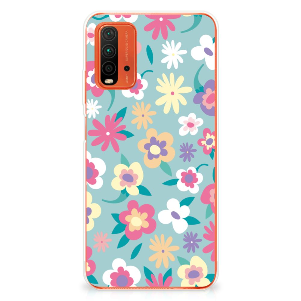 Xiaomi Poco M3 TPU Case Flower Power