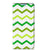 Xiaomi Redmi 10 Hoesje met Magneet Zigzag Groen - B2C Telecom