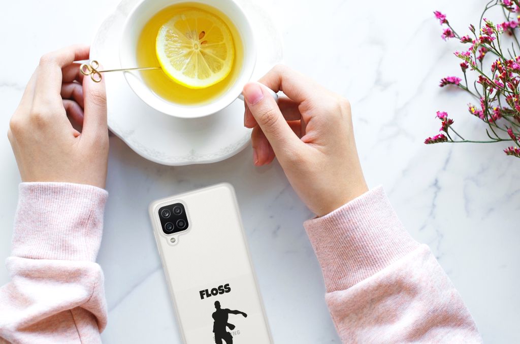 Samsung Galaxy A12 Telefoonhoesje met Naam Floss B2C Telecom