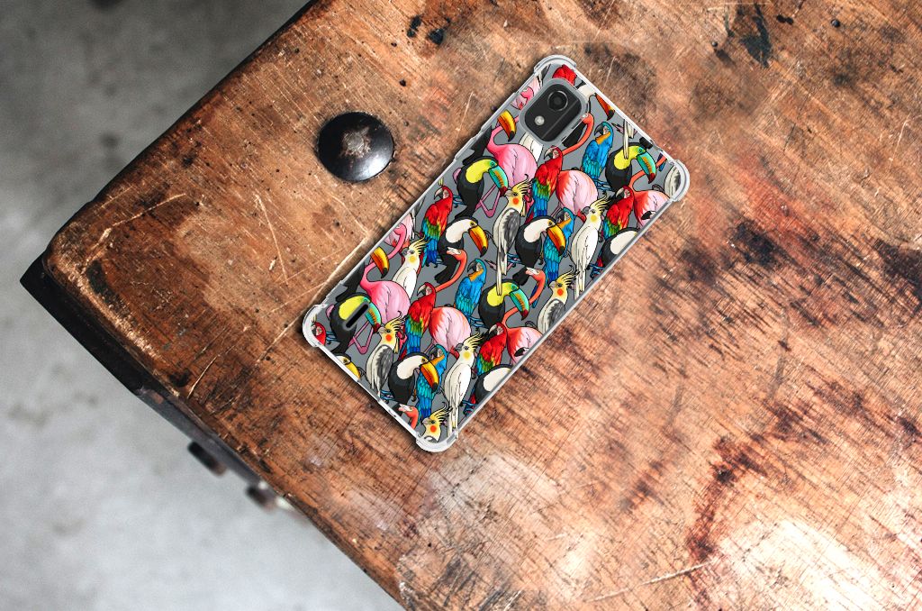 Nokia C2 2nd Edition Case Anti-shock Birds B2C Telecom