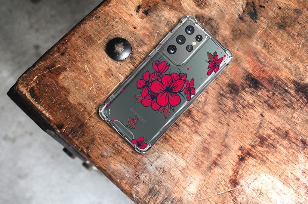 Samsung Galaxy S21 Ultra Case Blossom Red B2C Telecom