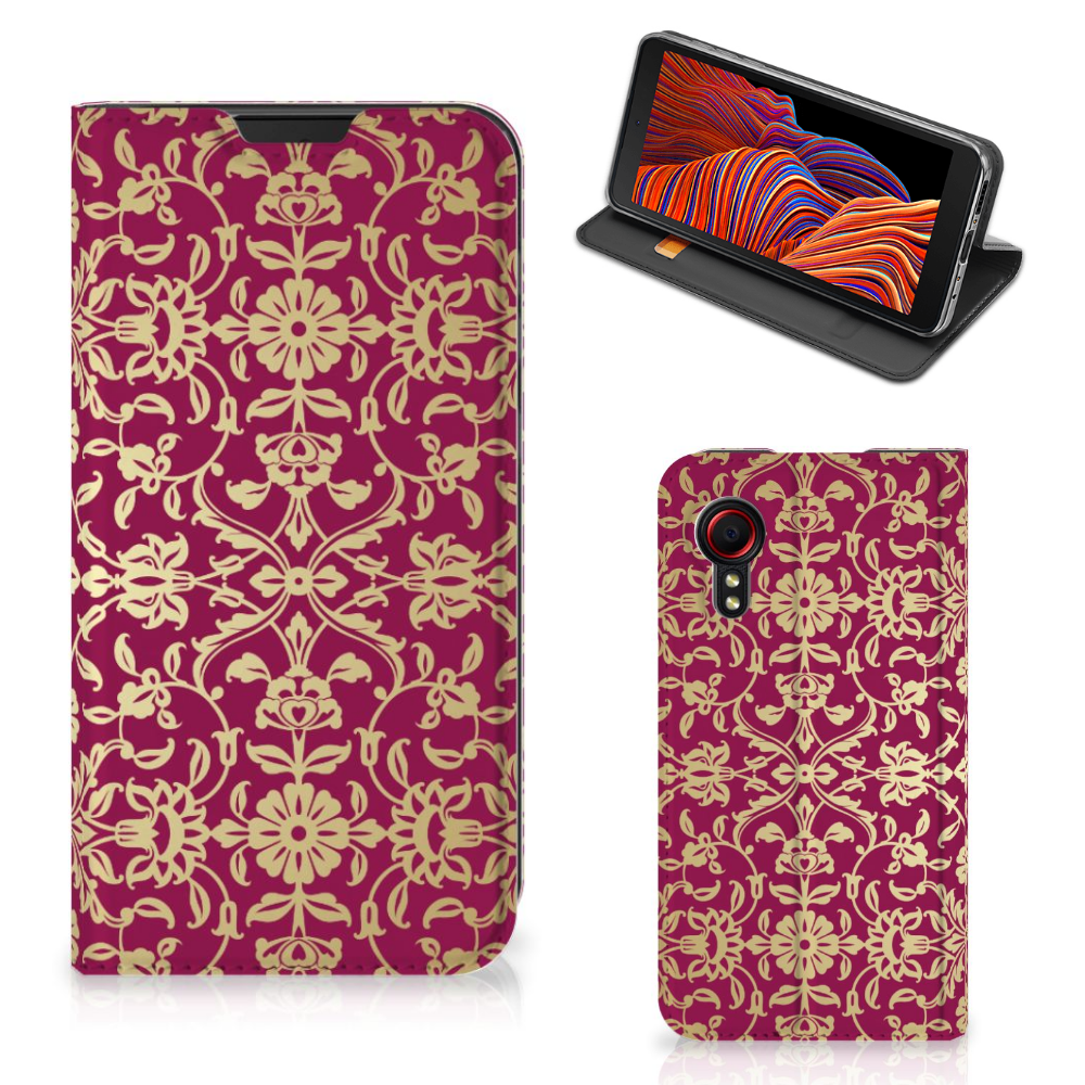 Telefoon Hoesje Samsung Galaxy Xcover 5 Barok Pink - B2C Telecom