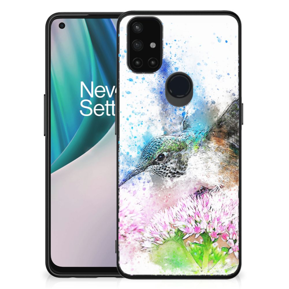 Kleurrijke Telefoonhoesje OnePlus Nord N10 5G Vogel B2C Telecom