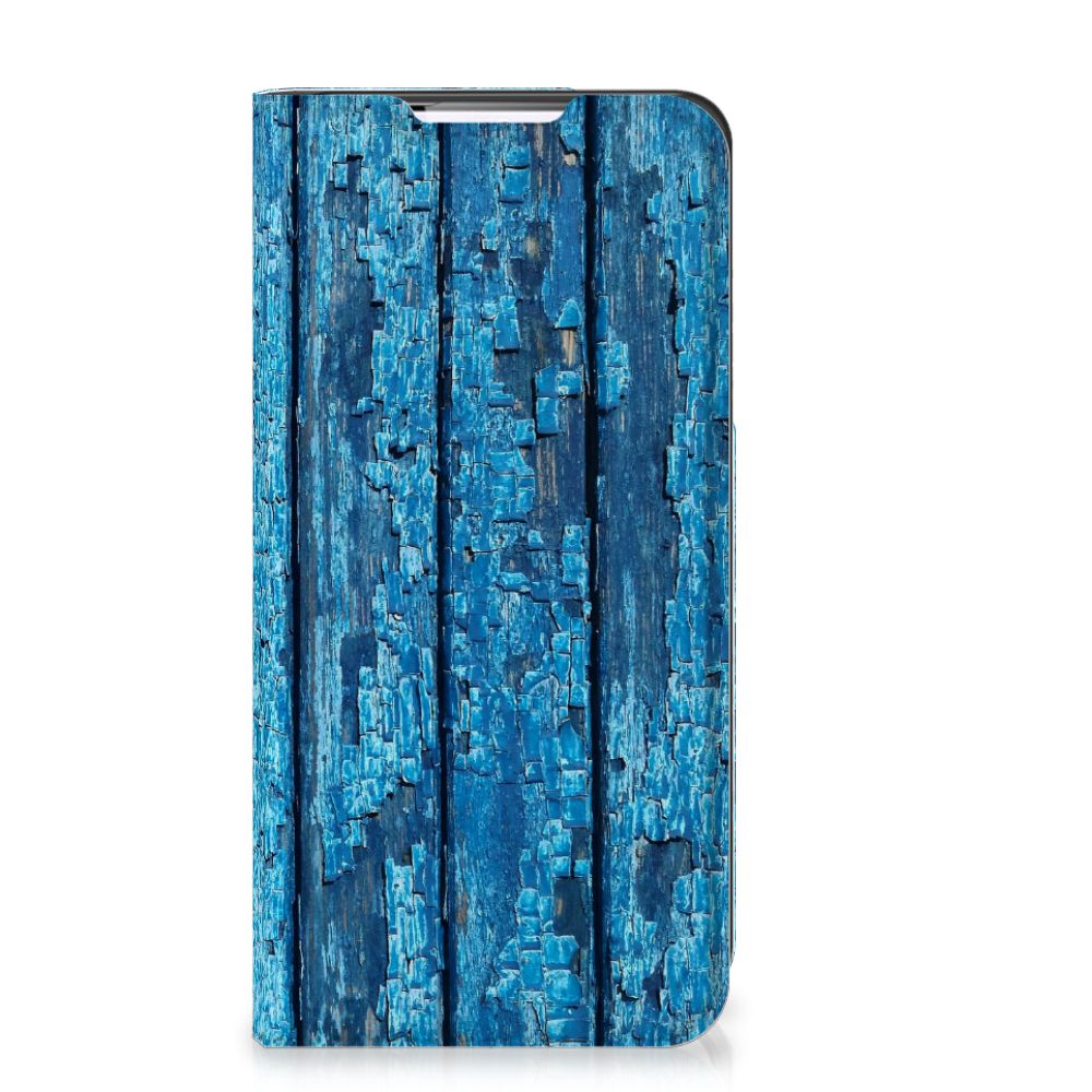 Samsung Galaxy S22 Book Wallet Case Wood Blue - B2C Telecom