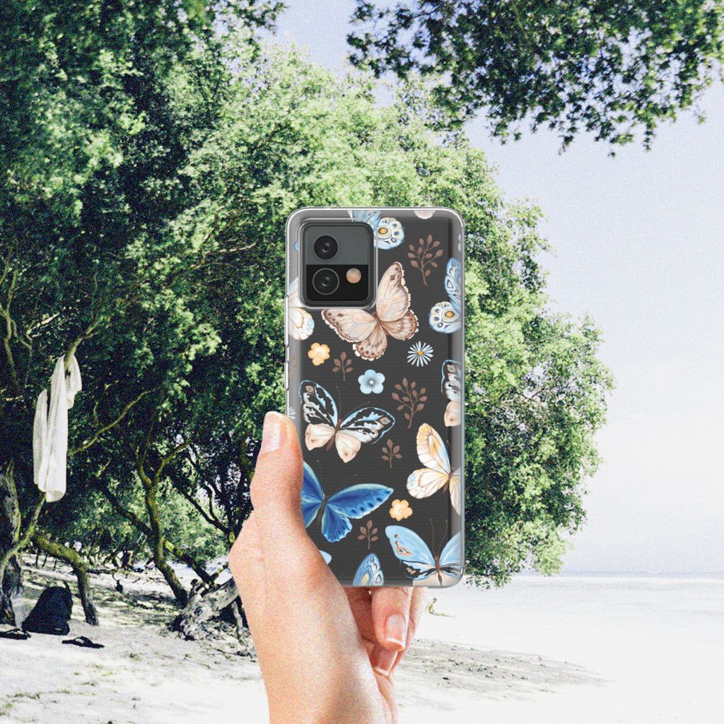 TPU Hoesje voor Motorola Moto G72 Vlinder B2C Telecom