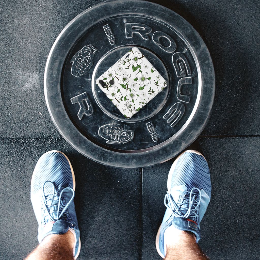 Huawei P Smart Plus Smart Cover Dogwood Flowers