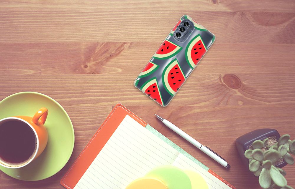 Motorola Moto G62 5G Siliconen Case Watermelons B2C Telecom