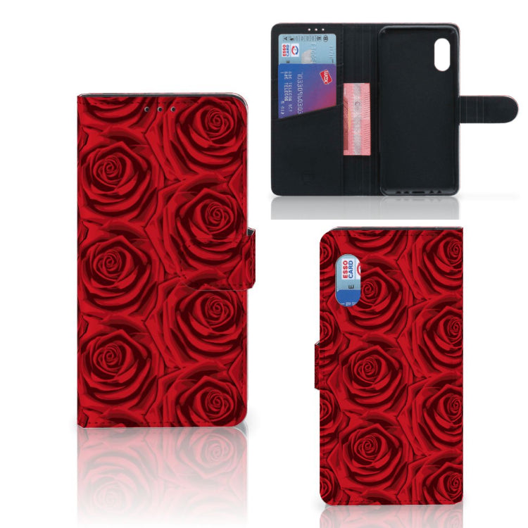 Samsung Xcover Pro Hoesje Red Roses