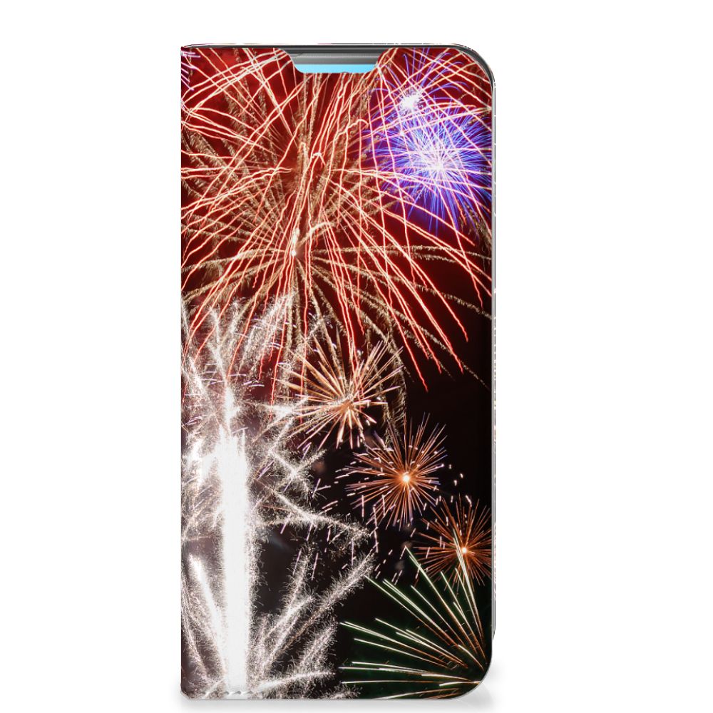 Xiaomi Redmi 10 Hippe Standcase Vuurwerk - B2C Telecom