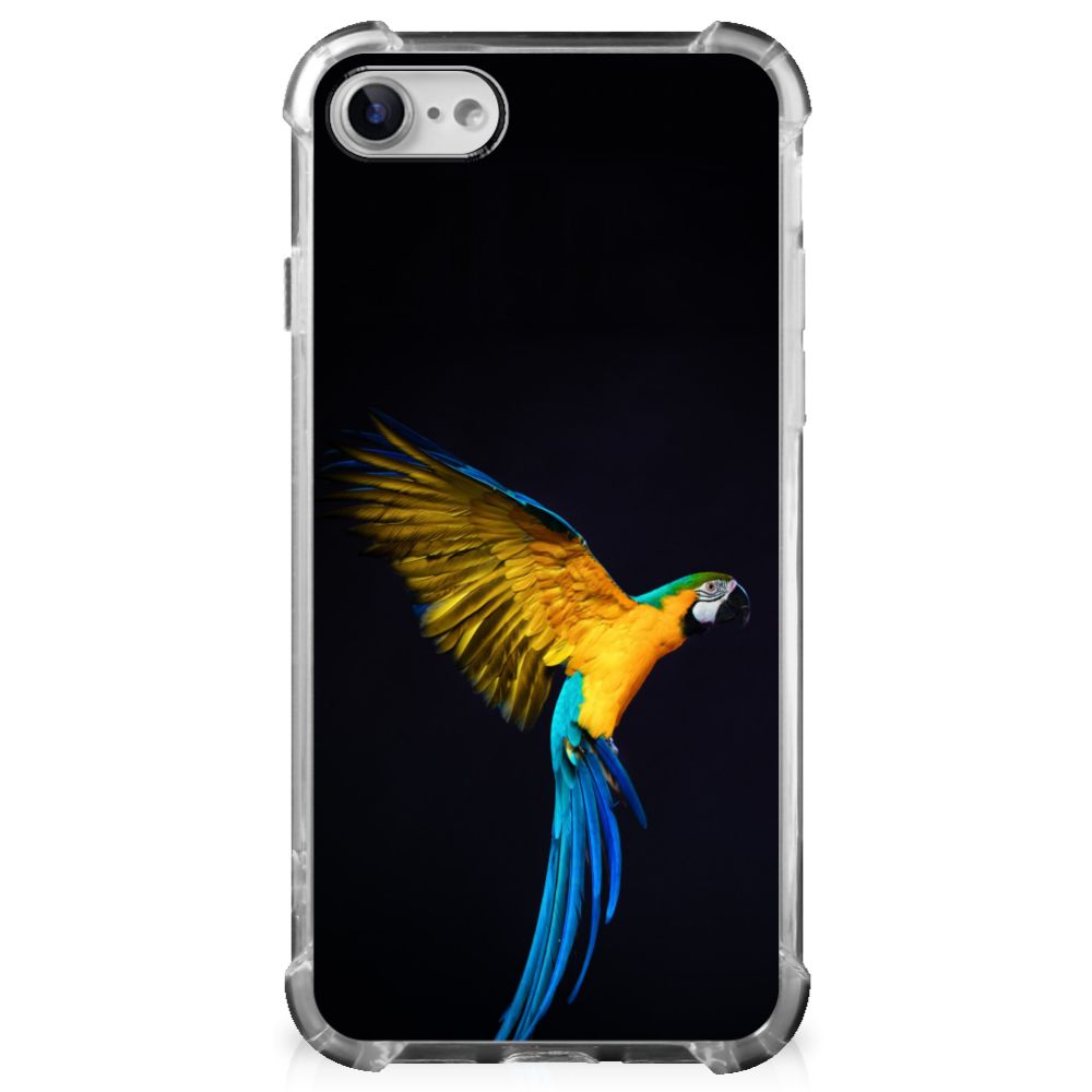 iPhone SE 2022/2020 | iPhone 8/7 Case Anti-shock Papegaai