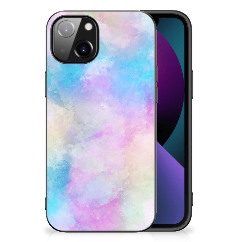Kleurrijke Telefoonhoesje Apple iPhone 13 Watercolor Light B2C Telecom