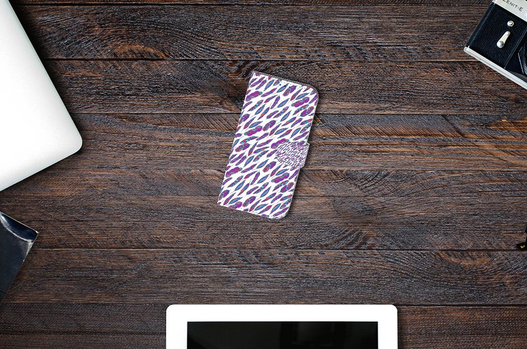 iPhone 14 Pro Telefoon Hoesje Feathers Color