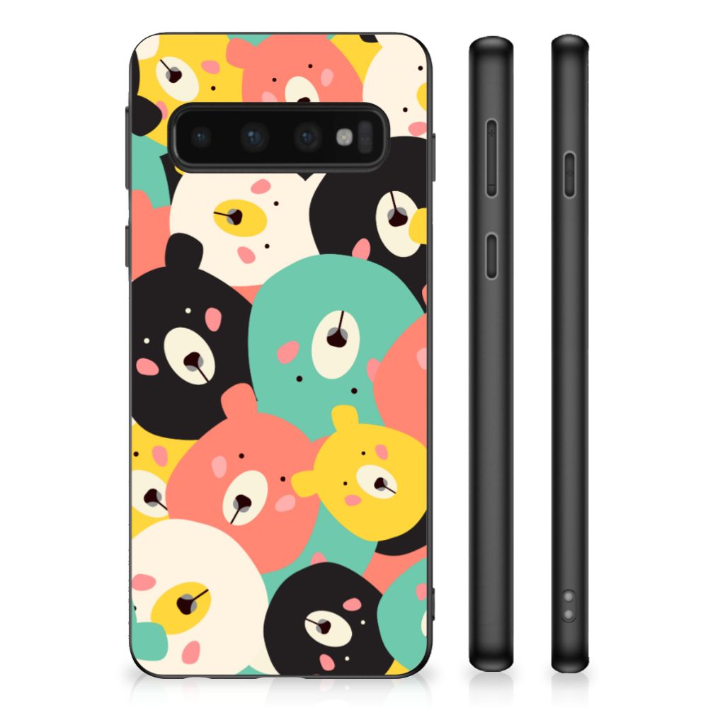 Samsung Galaxy S10 Bumper Hoesje Bears